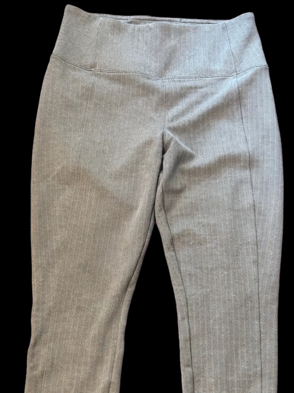 Athleta Delancey Herringbone Size S Gray Herringbone Work Pant Legging